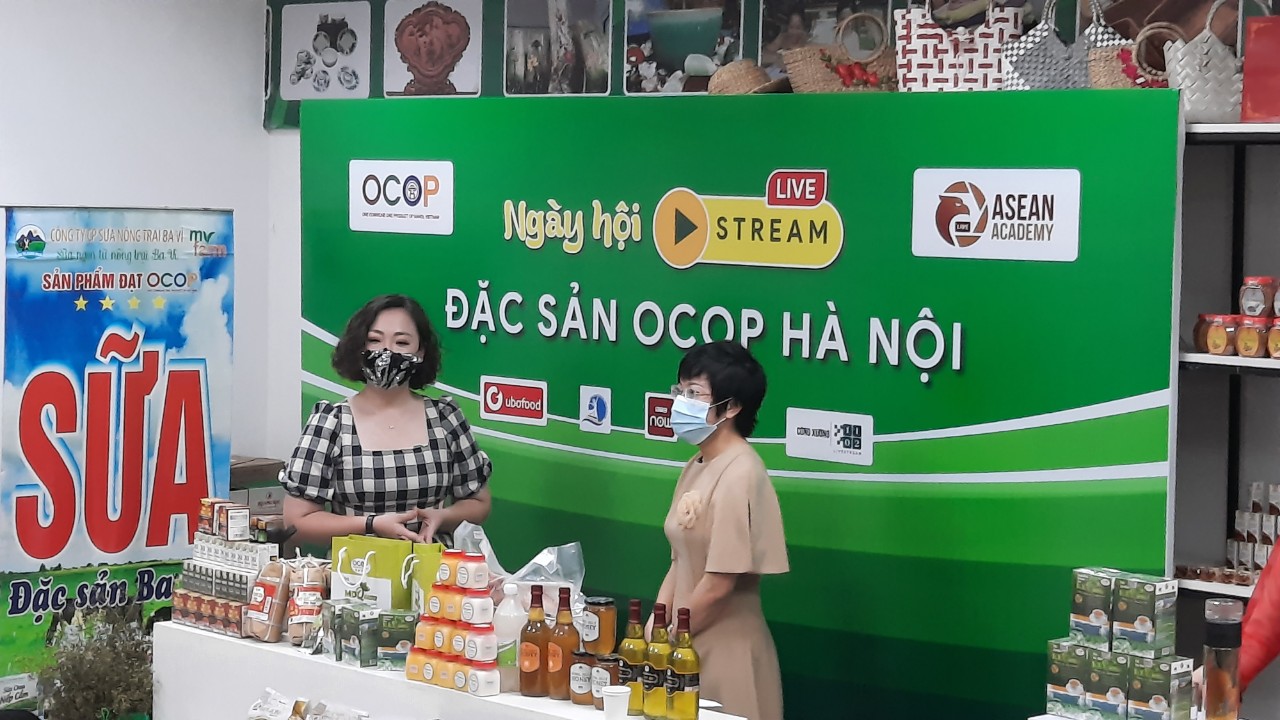 Kết nối trực tuyến Chương trình mỗi xã một sản phẩm (OCOP) của Hà Nội với người tiêu dùng